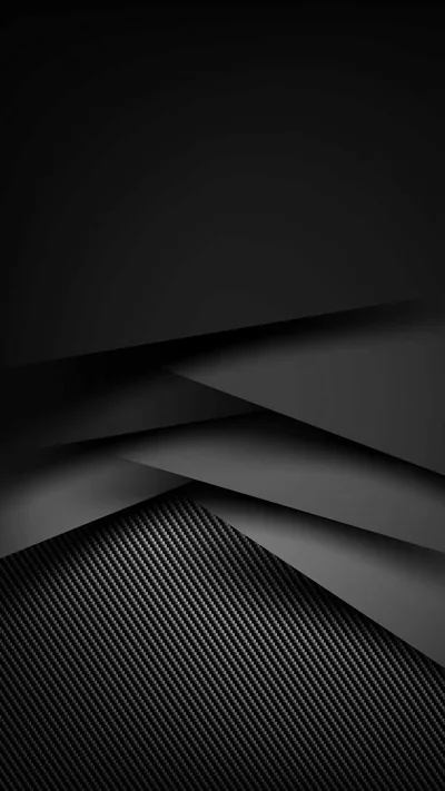 Overlapping Dark Grey Panels HD Phone Wallpaper