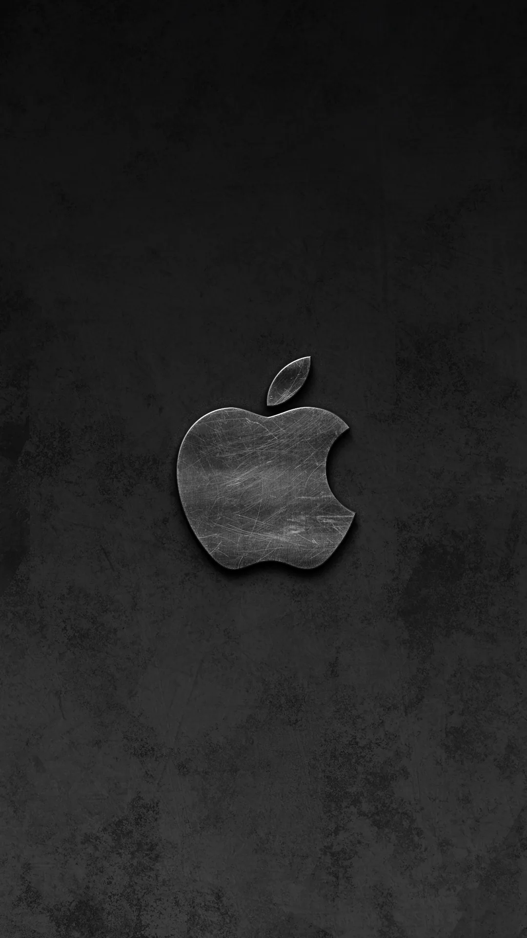 IPhone Logo Black Wallpaper
