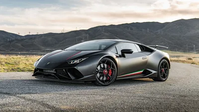 HD Lamborghini Huracan Black Background