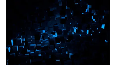 Abstract blue black wallpaper HD Wallpaper