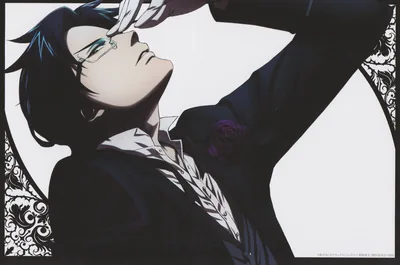 Black Butler Elegance Stunning 4K Ultra HD Anime Wallpaper