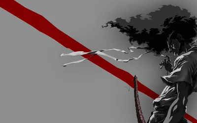 Stunning Afro Samurai HD Wallpaper