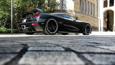 Koenigsegg Agera R Black Car HD Wallpaper