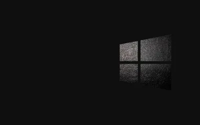 Textured Windows Logo with Reflection HD Wallpaper