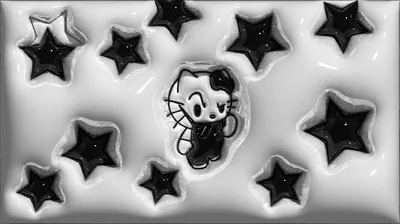 Black Hello Kitty Backgrounds For Computers
