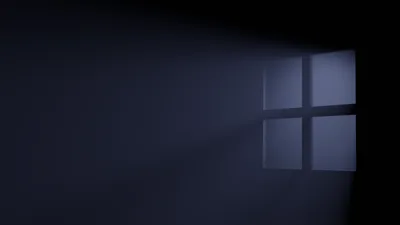 Dark Themed Computer Wallpaper Apple Logo Black And White Minimalist