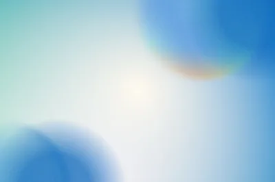 Light Blue Bokeh Circles HD Wallpaper