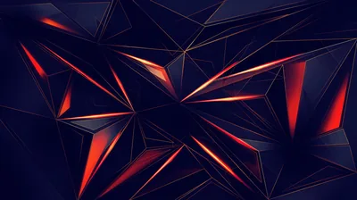 Red Geometric Shapes Wallpapers Red Geometric Shapes