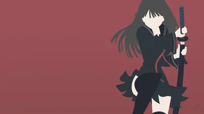 Black Minimalist Anime Wallpapers