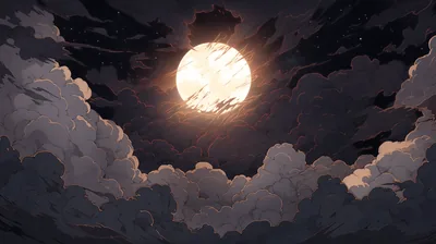 Moon Sky Wallpapers 4k, HD Backgrounds