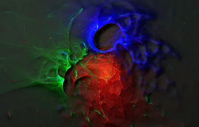 Black Green Blue Red Wallpapers