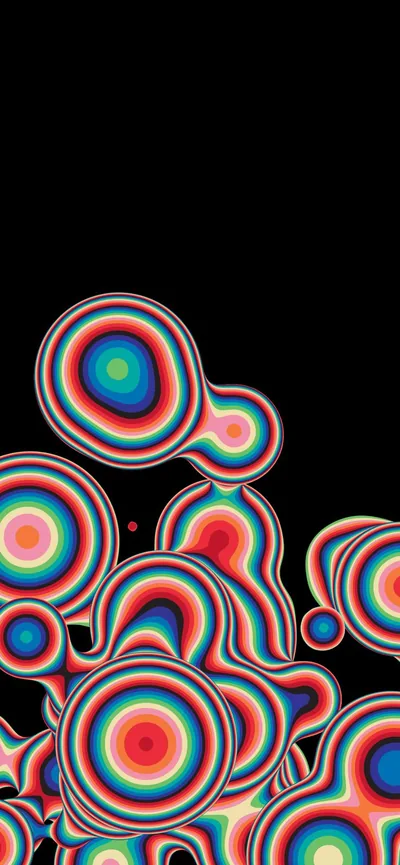 BLACK OLED WALLPAPER iPhone 4K