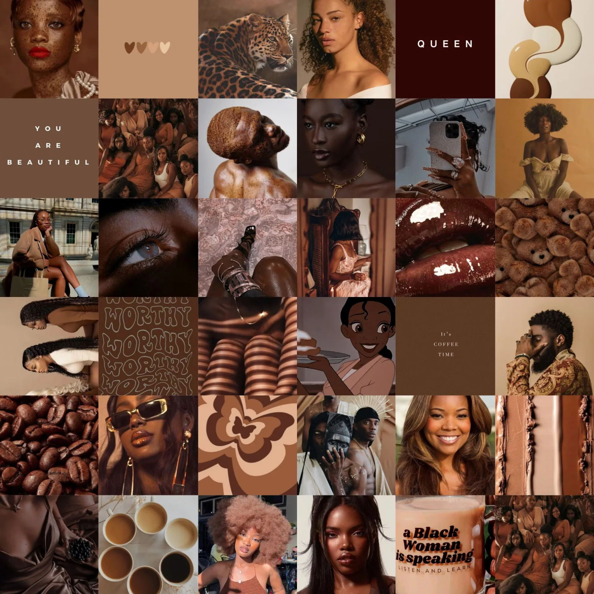Beautiful Wallpapers of Black Girls Celebrate Diversity