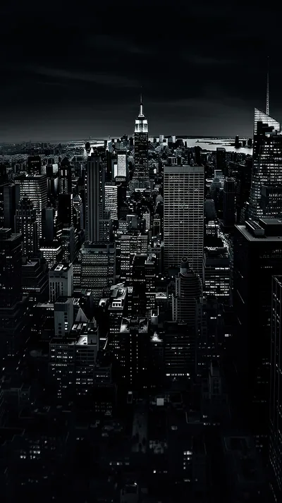 Black wallpaper city architecture cityscape