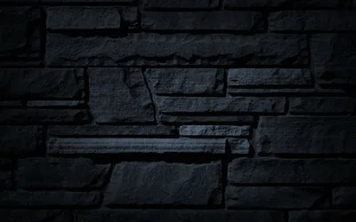 Black Brick Desktop HD Wallpaper
