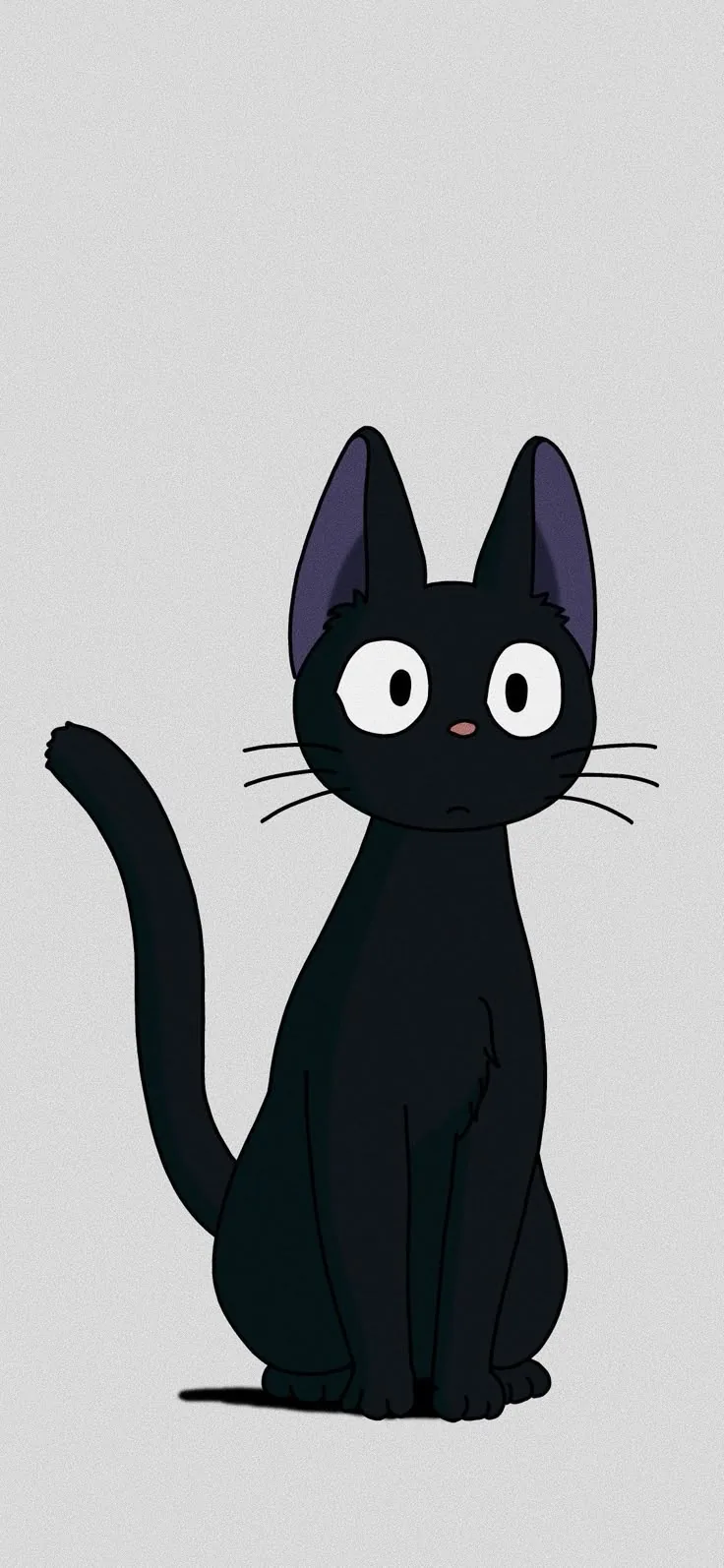 Animal sketch black kitten funny aesthetic funny animal