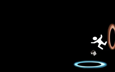 Funny Black Background HD Wallpaper