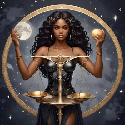 African American Libra Queen Images