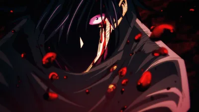 Jujutsu Kaisen Sorcerer in Red Shadow HD Wallpaper