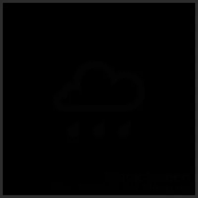 Black Screen Sleep Sounds of Rain No Thunder