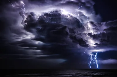 Thundercloud Lit from Within HD Wallpaper