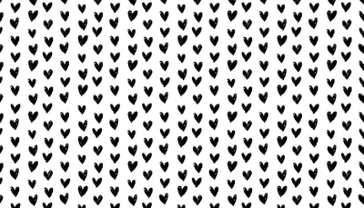 Black And White Hearts Backgrounds