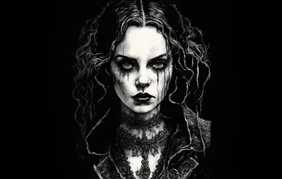 Wallpaper girl, black background, portraits for mobile and desktop