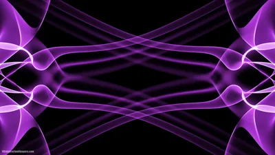 Purple Smoke Ribbons in Symmetry HD Wallpaper