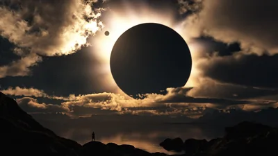 Black Moon Wallpaper 4K Wallpaper