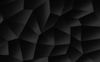 Low Poly Triangles in Charcoal HD Wallpaper