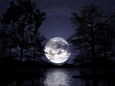 Black Moon Wallpaper HD