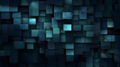 Blue abstract 3d wallpaper