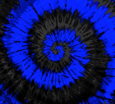 Blue + Black Tiedye Digital Paper Background Texture Digital Files