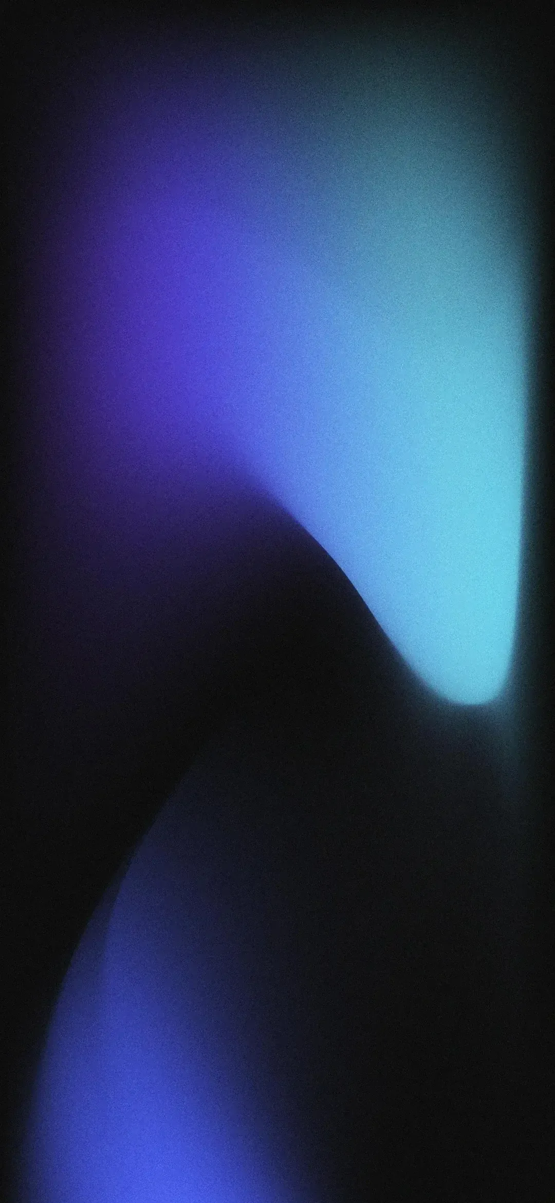 Blurry Gradient Blue Dark Theme Best Wallpapers For Apple iPhone