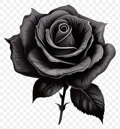 Black Flower Images
