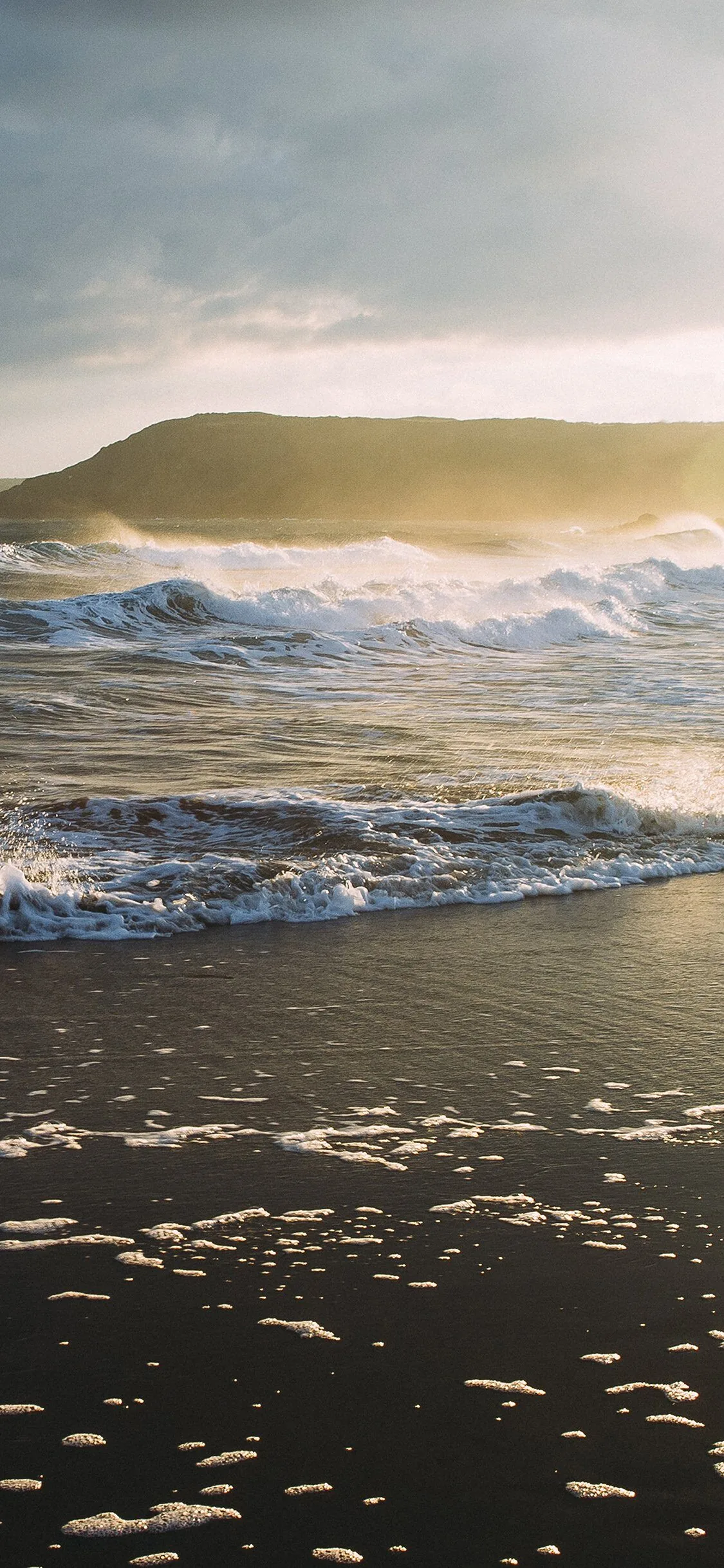 Beach Costal Nature Sea Water Summer iPhone Wallpaper