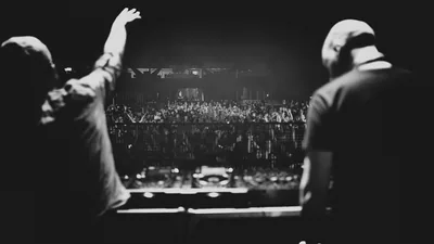 HD Wallpaper Energetic DJ Vibes and Festival Atmosphere