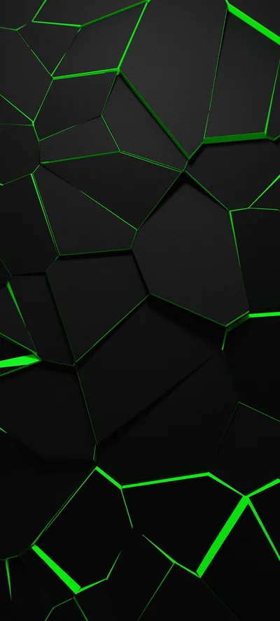 Wallpaper Light, Green, Triangle, Line, Material Property, Background Free