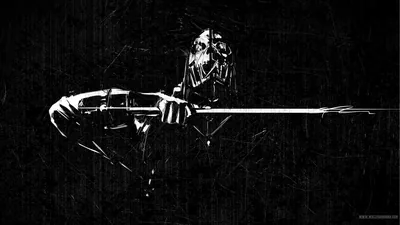 Black Widescreen Desktop Background