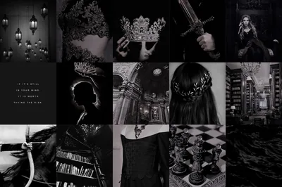 Royalcore Aesthetic Wall Collage Kit, Black Room Decor, Collage Kit Wall Decor, Aesthet