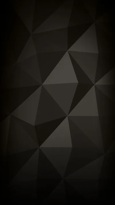 Flat triangular facets tile the whole frame in shades of dark grey and brown, each panel a slightly different tone so the surface reads like folded paper.