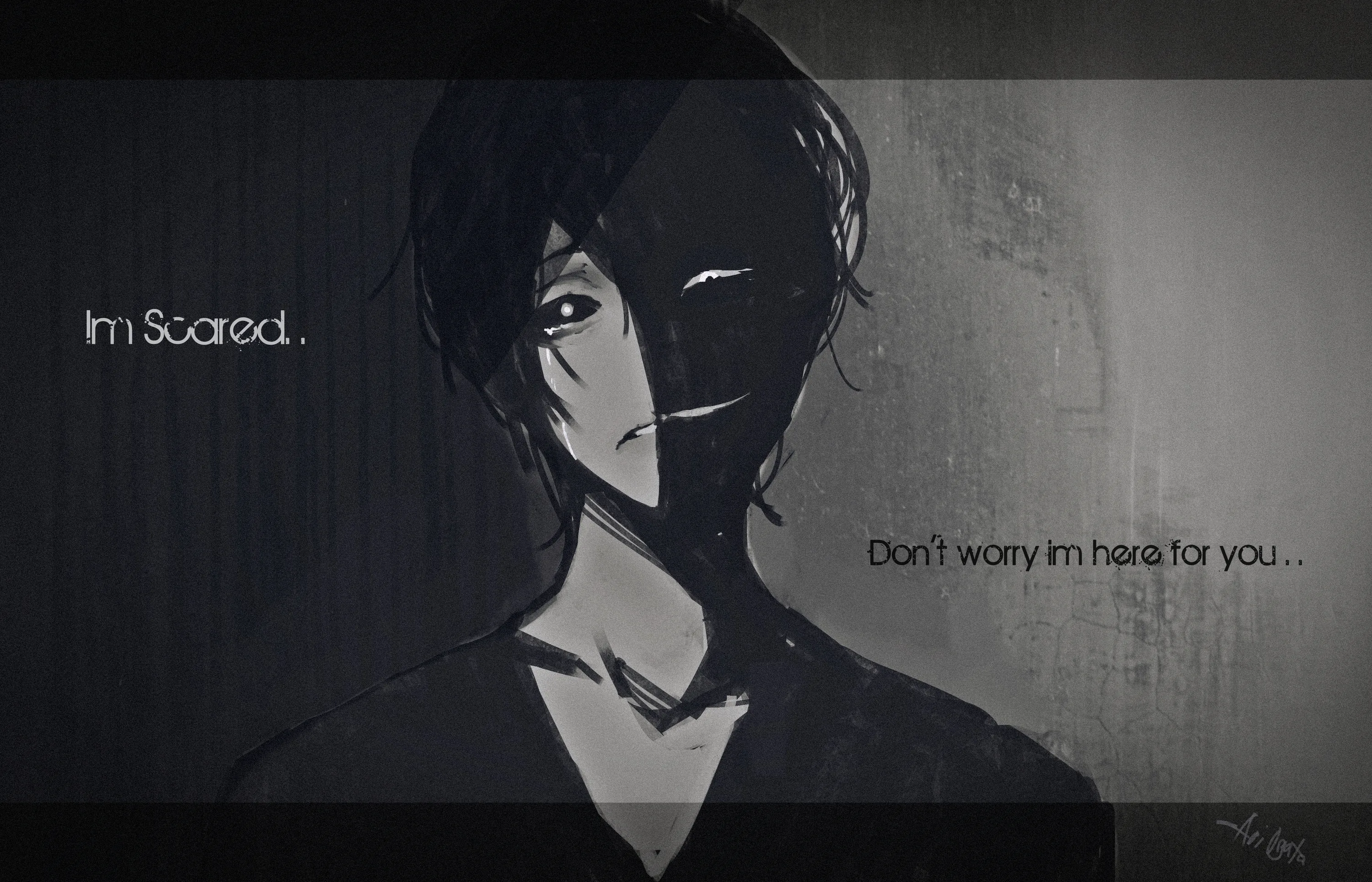 Black Anime Boy Wallpapers