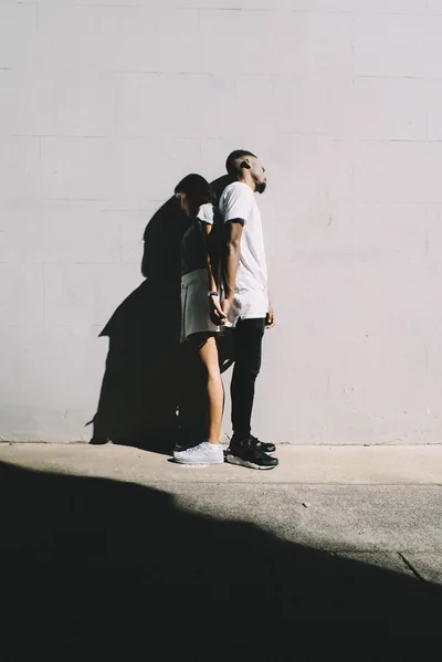 Love Beyond Colors A Black Couple Embracing Each Other