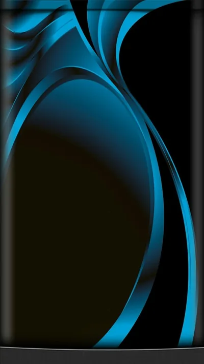 Abstract Blue and Black Wallpaper