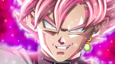 Goku Black Rosé Wicked Grin HD Wallpaper