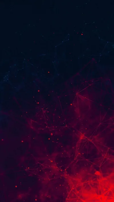 Red and Blue Nebula Clouds HD Phone Wallpaper