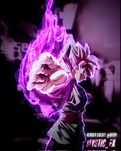 Ultra Super Saiyan Rosé Goku black 4K Wallpaper + appreciated