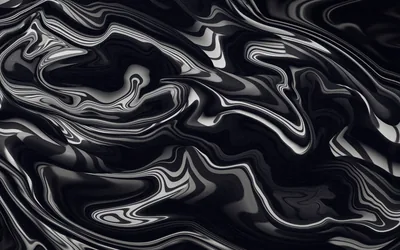 Resolution Black Color Liquid 4K 1200P Wallpaper