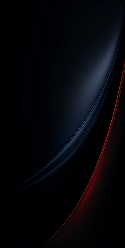 Blue and Red Light Streaks on Black HD Phone Wallpaper