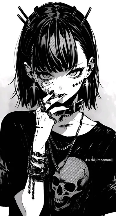 Cartoon gothic